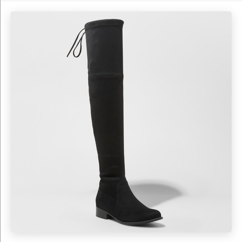 Over the Knee Faux Suede Boots